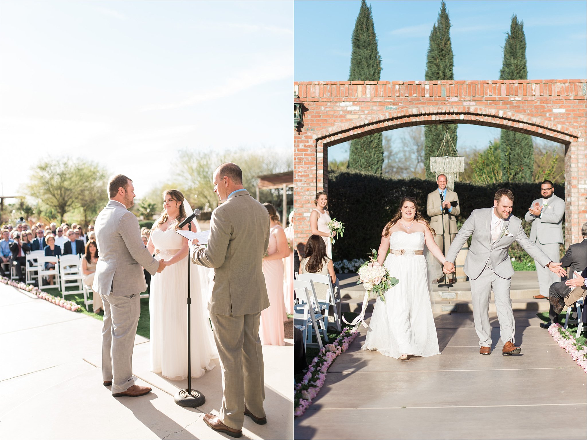 Rustic elegant Windmill Winery wedding by Tucson Wedding Photographer | West End Photography