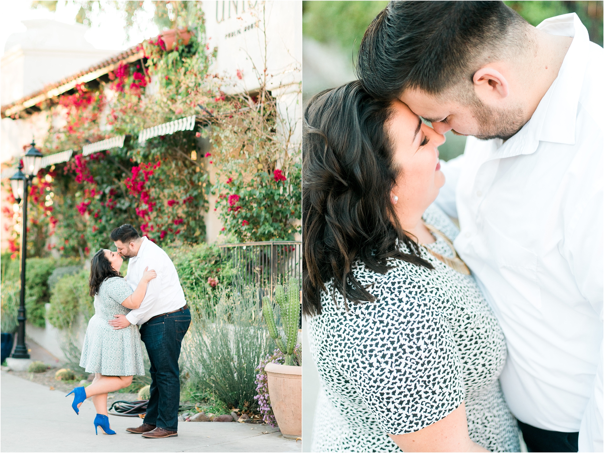 St Philip's Plaza engagement photos by Tucson Wedding Photographer | West End Photography