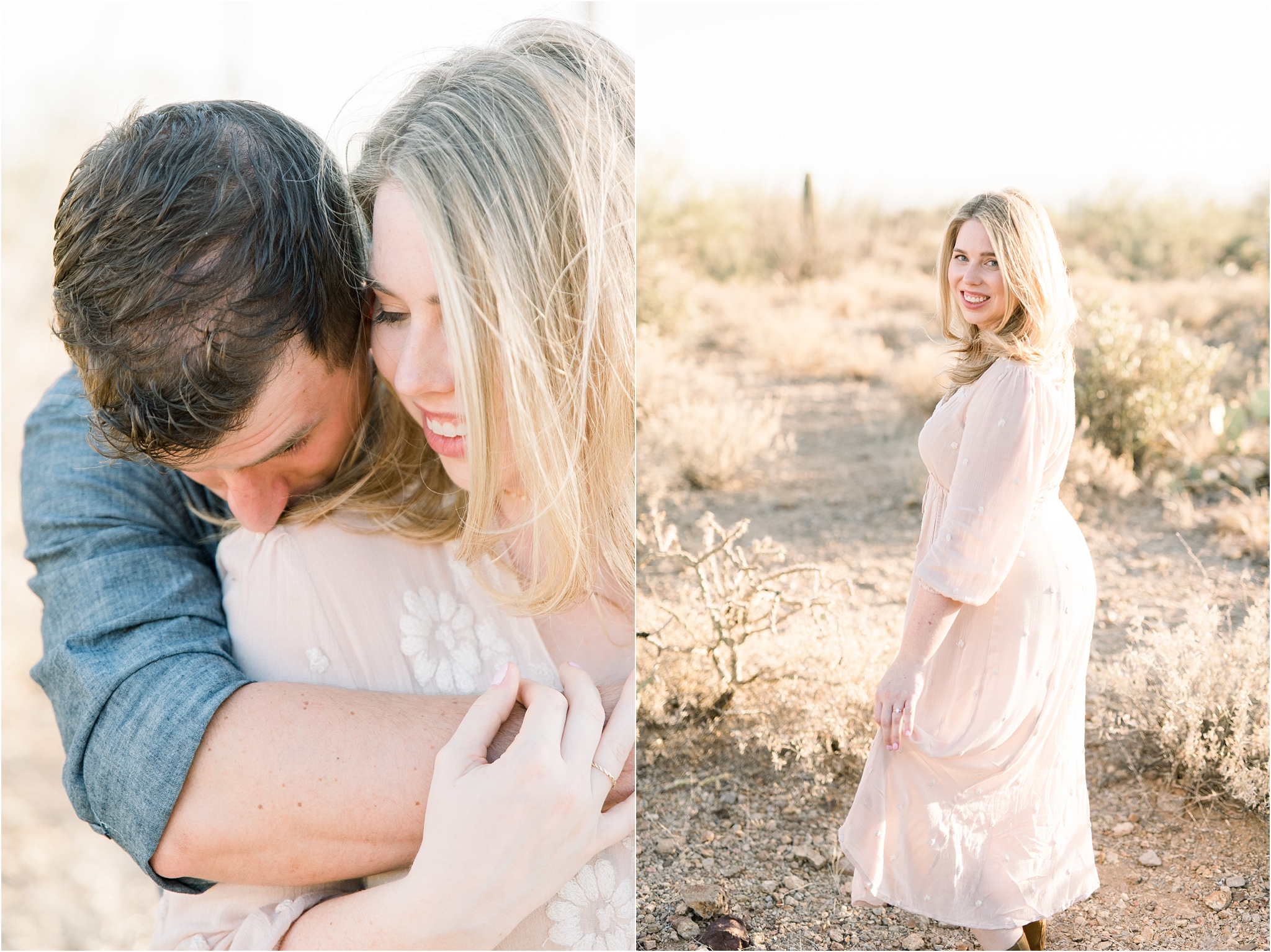 Gates Pass desert engagement session by Tucson Wedding Photographer Anne and Bryan
