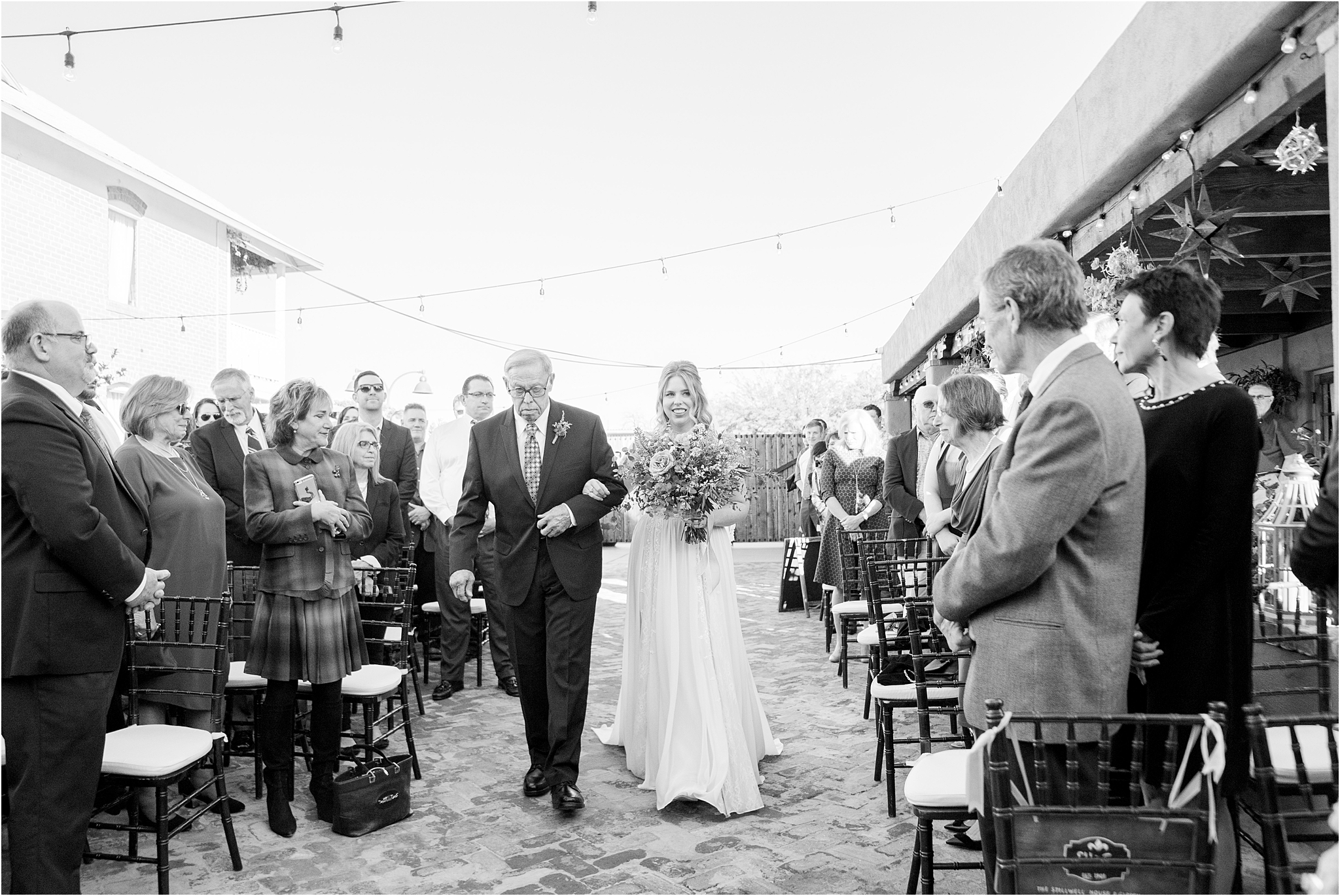Stillwell House Wedding Tucson AZ Jessica and Dan ceremony | Tucson Wedding Photographer | West End Photography