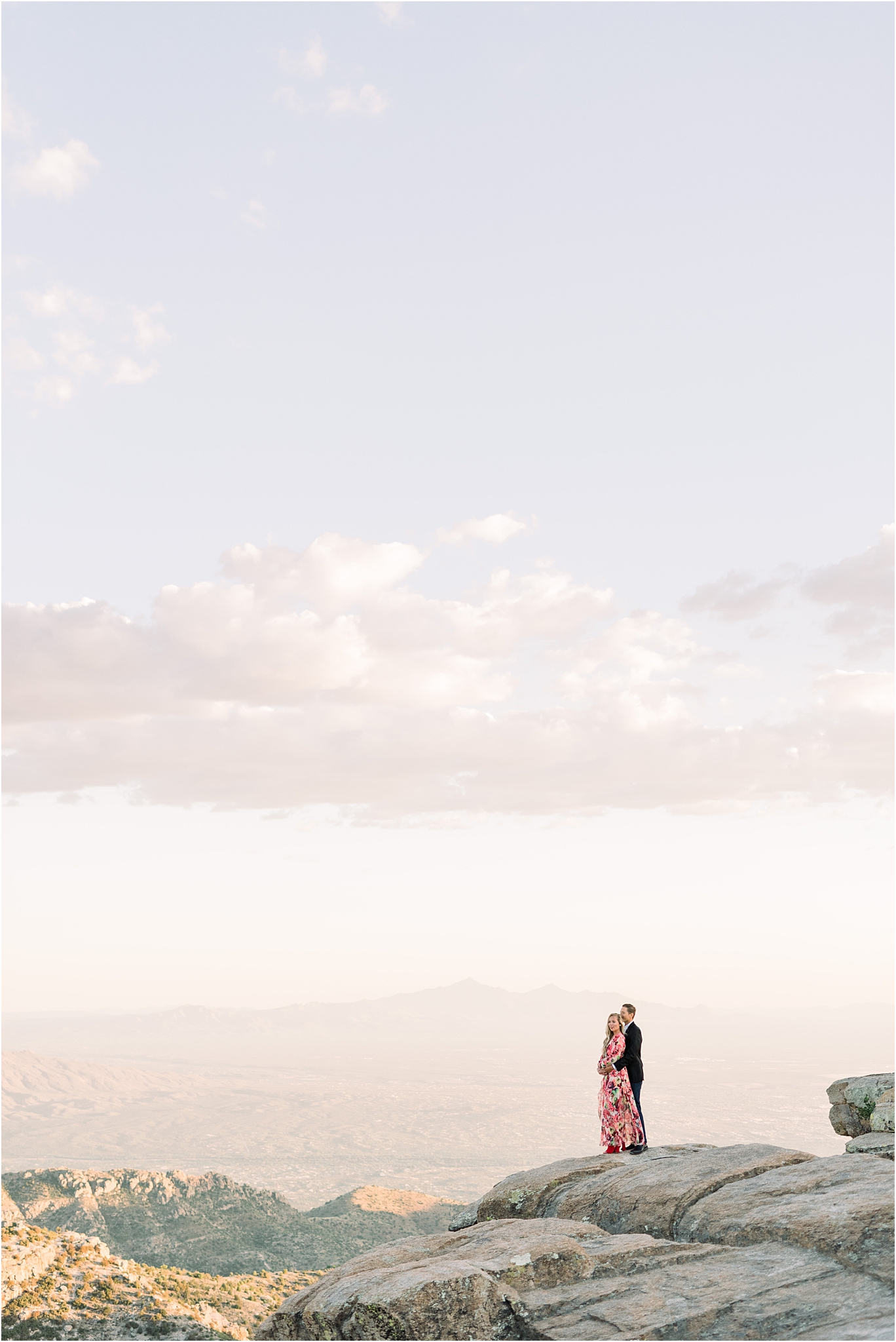 Mt Lemmon Engagement Pictures in Tucson by Tucson Wedding Photographer | West End Photography