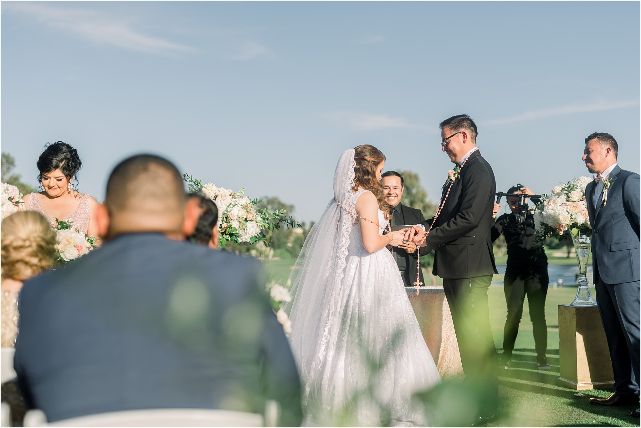 Omni Wedding Photographer | Tucson AZ | Ligia and Arturo ceremony photos | Tucson Wedding Photographer | West End Photography