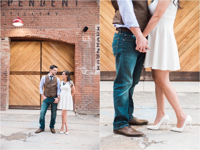Downtown Tucson engagement session photo | Tucson wedding photographer | West End Photography