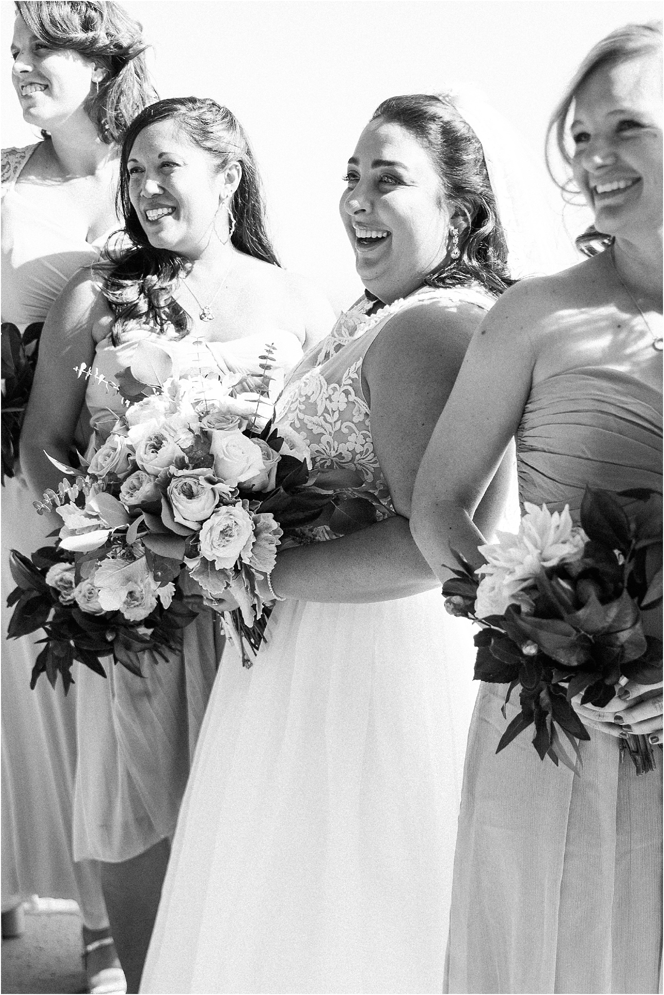 Skyline Country Club Wedding Tucson AZ Zoe and Martin bride with bridesmaids