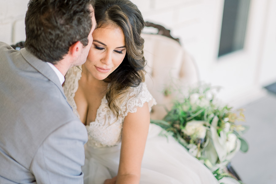 Benefits of Having a First Look: Intimate Moment Between Bride and Groom at a Wedding | Tucson Wedding Photographer | Bryan & Anh of West End Photography
