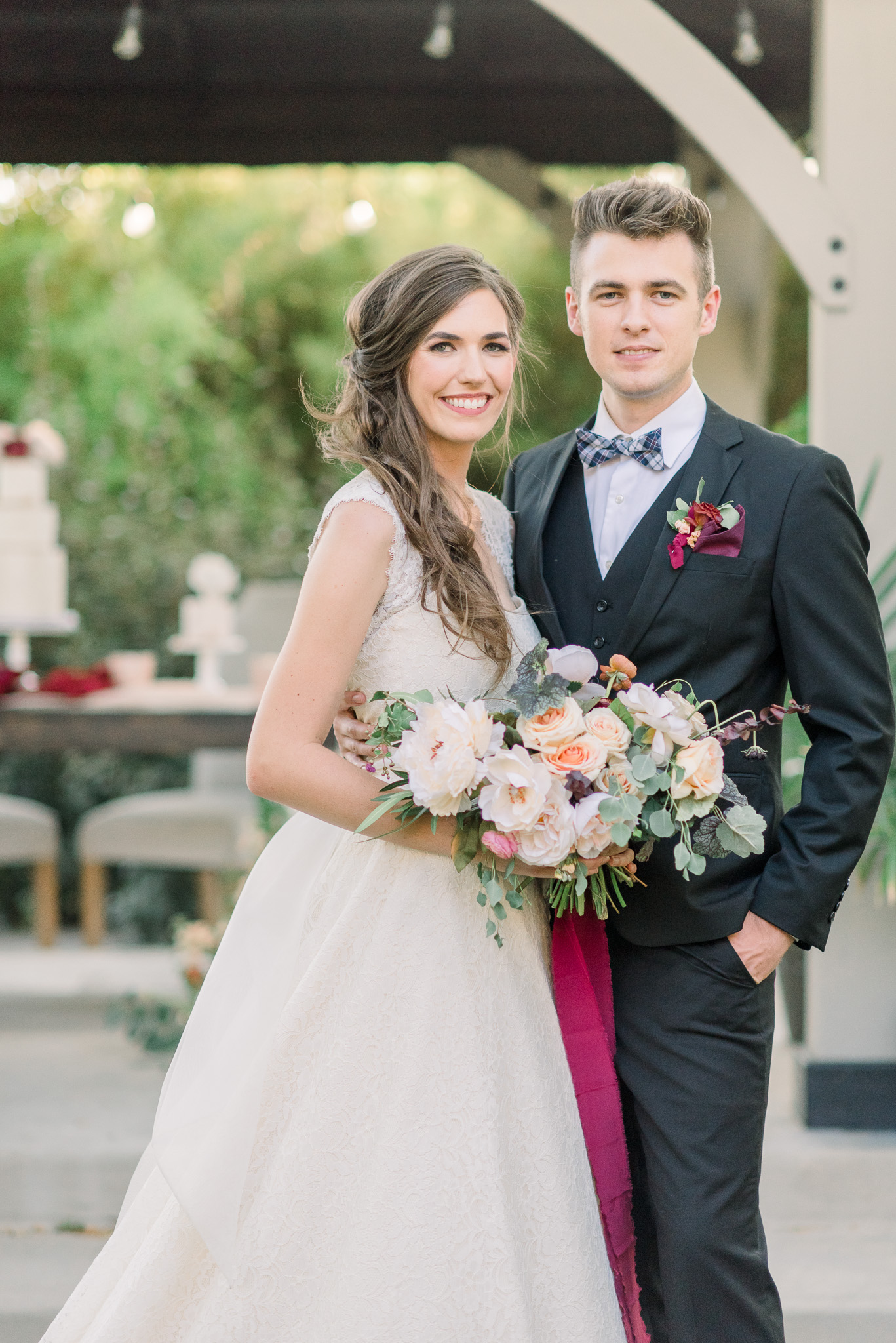 Tucson Medella Vina Wedding Photo of Bride and Groom | Tucson Wedding Photographer | West End Photography