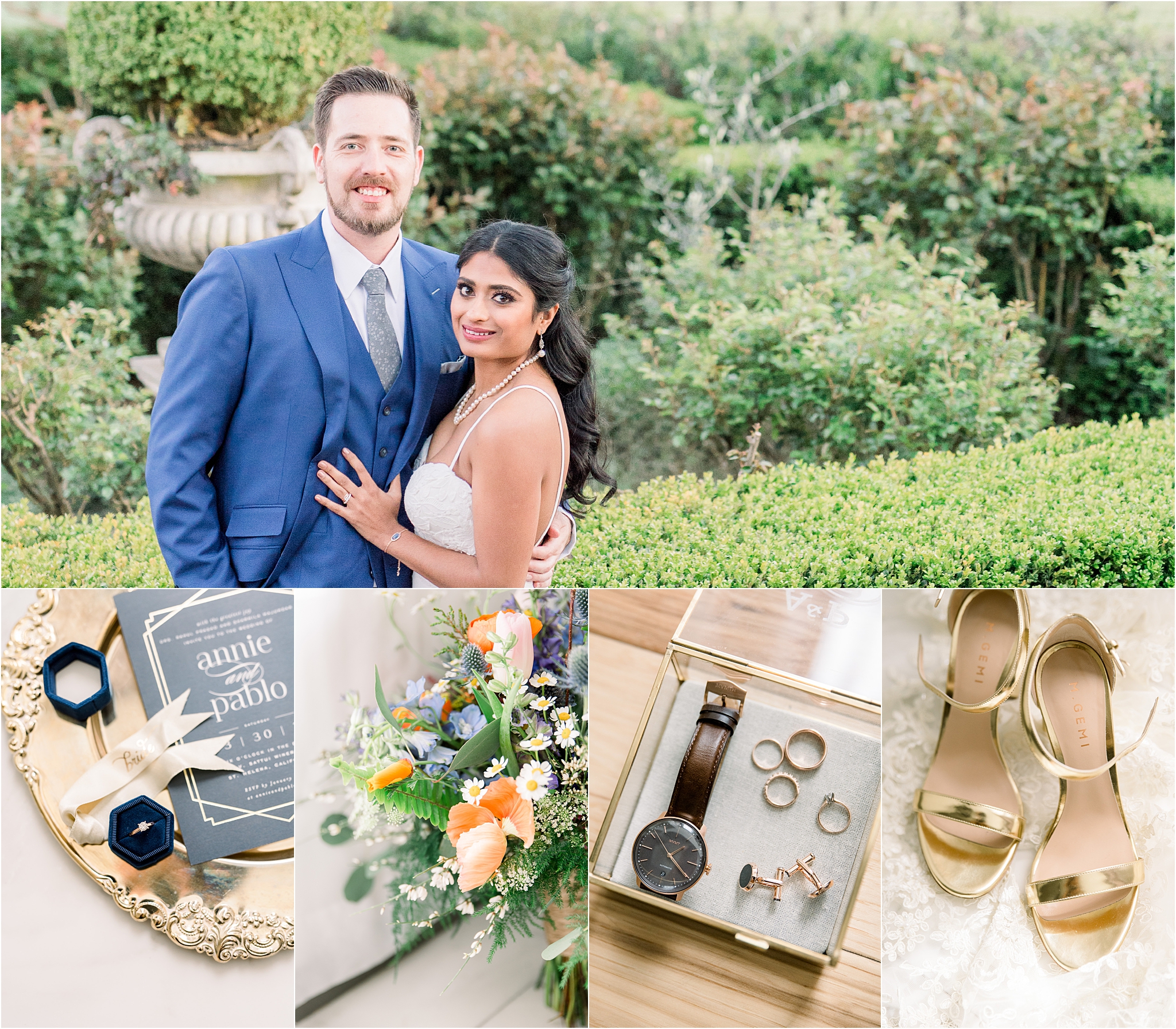 V. Sattui Winery Wedding Napa CA Annie and Pablo | Napa Valley Wedding Photographer | West End Photography